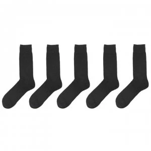Wildfeet 5 Pack Ankle Socks - Charcoal