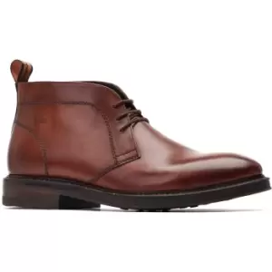 Base London Mens Denali Lace Up Leather Chukka Boots UK Size 8 (EU 42)