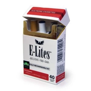 Elite E-Lites E40 E-Cigarette Starter Kit with USB Charger