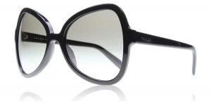 Prada PR05SS Sunglasses Shiny Black 1AB0A7 56mm