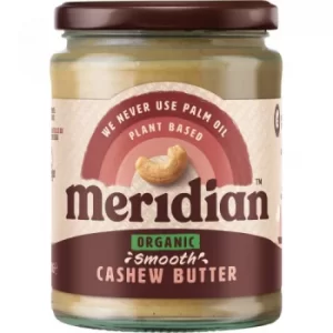 Meridian Org Cashew Butter Smooth 100% 470g