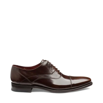 Loake Sharp Toe Cap Shoes - Dark Brown