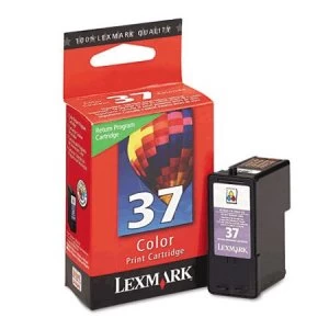 Lexmark 37 Tri Colour Ink Cartridge