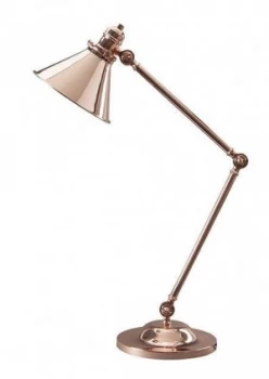 1 Light Table Lamp Polished Copper, E27
