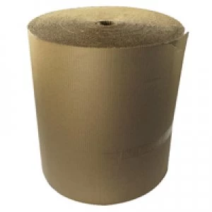 Ambassador Corrugated Paper Roll 650mm x75m Recycled Kraft SFCP-0650