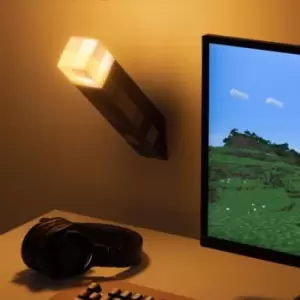Minecraft Light-Up Wall Torch Light, Plastic