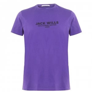 Jack Wills Camelot T-Shirt - Purple