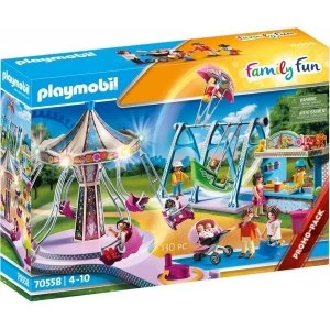 Playmobil Family Fun Promo Large County Fair Playset