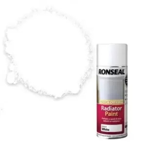 Ronseal White Gloss Radiator Paint 400 Ml