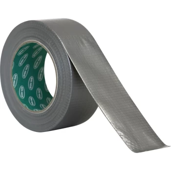 Silver Polyethylene Cloth Tape - 50MM X 50M