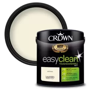 Crown Easyclean 200 Soft Linen Matt Paint - 2.5L
