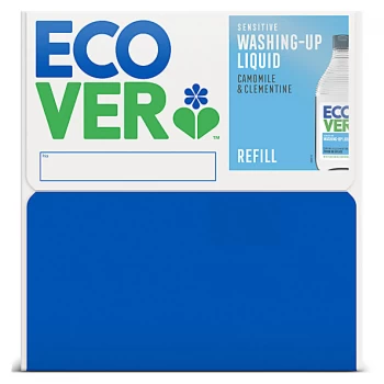 Ecover Washing-up Liquid Refill 15L - Bag in Box (Camomile & Clemen...