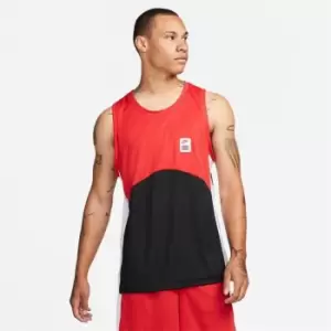 Nike Dri-FIT Starting 5 Mens Basketball Jersey - Red