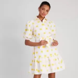 Kate Spade New York Womens Suns Lake Dress - Cream - L