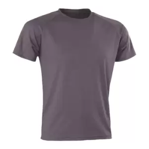 Spiro Mens Aircool T-Shirt (XXS) (Grey)
