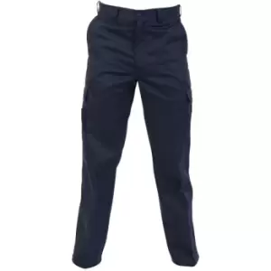 Absolute Apparel Mens Combat Workwear Trouser (50 inches long) (Navy) - Navy