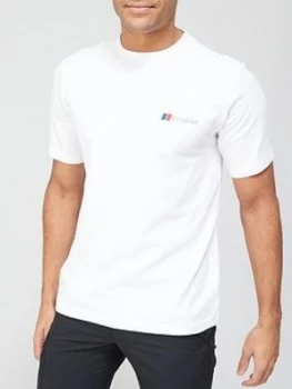 Berghaus Organic Classic Logo T-Shirt - White, Size S, Men