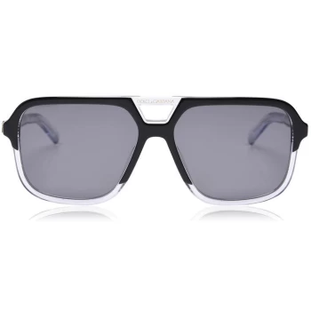 Dolce & Gabbana Black 0Dg4354 Square Sunglasses - BORDEAUX