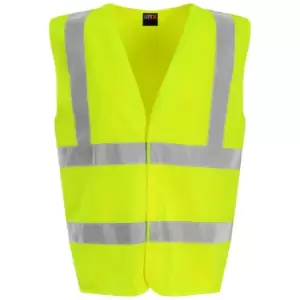 PRO RTX High Visibility Unisex Waistcoat (6XL) (Yellow)