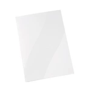 5 Star Presentation Folder Gloss White Pack of 50