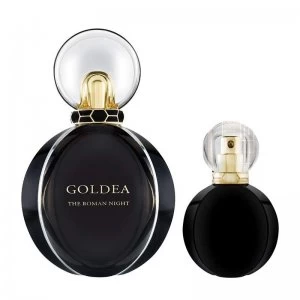 Bvlgari Goldea The Roman Night Gift Set 50ml Eau de Parfum + 15ml Eau de Parfum