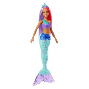 Barbie: Dreamtopia - Pink And Purple Hair Mermaid Doll