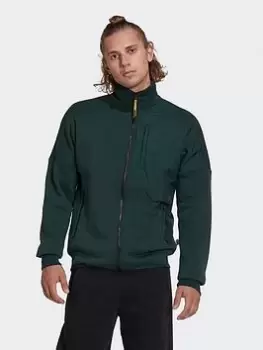 adidas 4cmte Track Top, Green, Size S, Men