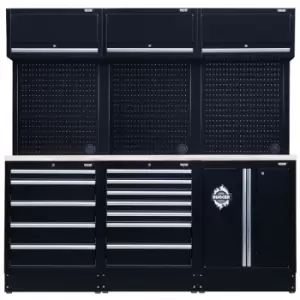Draper 04415 BUNKER Modular Storage Combo with Stainless Steel Wo...