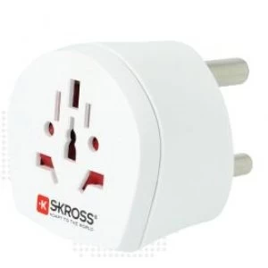 Skross 1.500224 Type M White power plug adapter