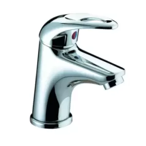 Bristan Java Small Mono Basin Mixer Tap With Pop Up Waste 50 x 130 mm Chrome