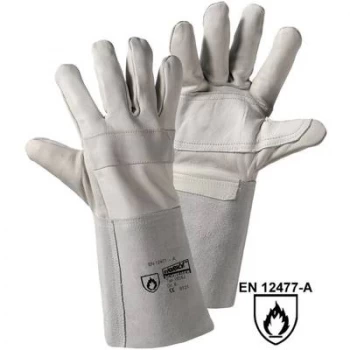 L+D worky RAZZO-jnr. 1826J Full-grain cowhide Welding gloves Size 8, M EN 12477-A, EN 388 , EN 407 CAT II 1 Pair