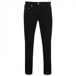True Religion Rocco Relaxed Skinny Jeans - Jet Black 1106