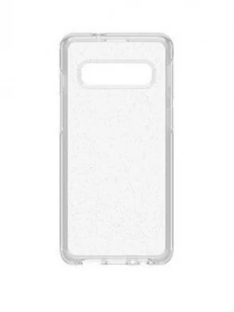 Otterbox Symmetry Clear For Samsung Galaxy S10, Clear Confidence, Minimalist But Tough - Stardust (77-61350)
