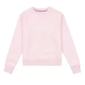 Jack Wills Kids Girls Script Crew Neck Sweatshirt - Pink