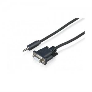Sony CAB-RSJA1 3.5mm D-Sub Black cable interface/gender adapter