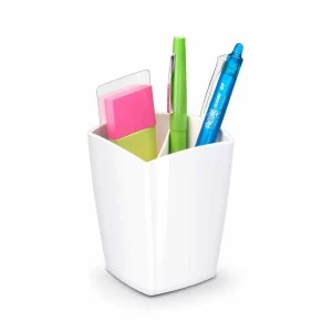 Cep Gloss 530G Pencil Cup 2 Compartments Polystyrene White