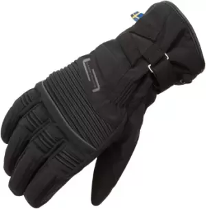 Lindstrands Greip Motorcycle Gloves, black, Size L, black, Size L
