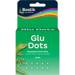 Bostik Glue Dots Removable Transparent Pack of 200