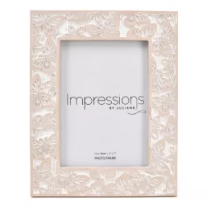 Impressions Butterfly Embossed Resin Photo Frame 5" x 7"