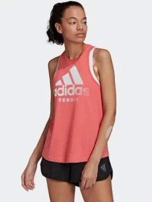 adidas Tennis Aeroready Tank Top, Red Size XS Women