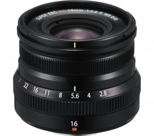 XF 16mm f/2.8 R WR Wide-angle Prime Lens Black