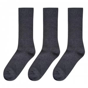 Claremont Knit Socks Mens - Light Grey