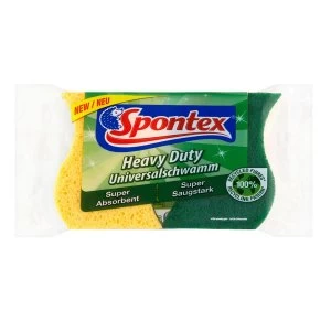 Spontex Heavy Duty Sponge Scourers - Pack of 2