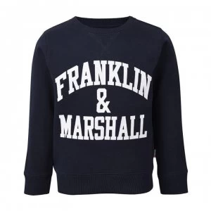 Franklin and Marshall Sweatshirt - Navy