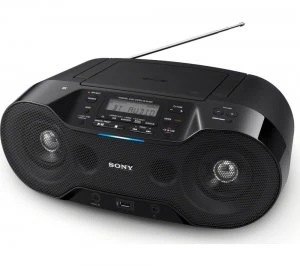Sony ZSRS70BTB DAB/FM Bluetooth Boombox - Black