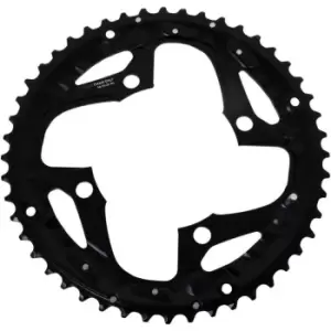 Shimano Deore M610 48 Tooth Triple Chainring For Chainguard - Black
