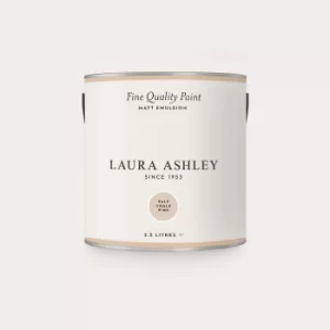 Laura Ashley Matt Emulsion Paint Pale Chalk Pink 2.5L
