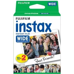 Fuji instax Wide film Photo Paper Twin Pack 5 Packs