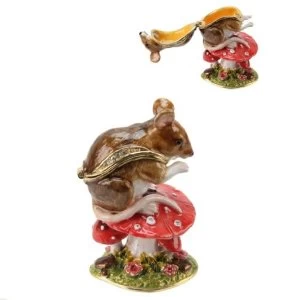 Treasured Trinkets Mouse on Toadstool