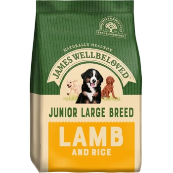 James Wellbeloved Junior Large Breed Lamb & Rice 15kg